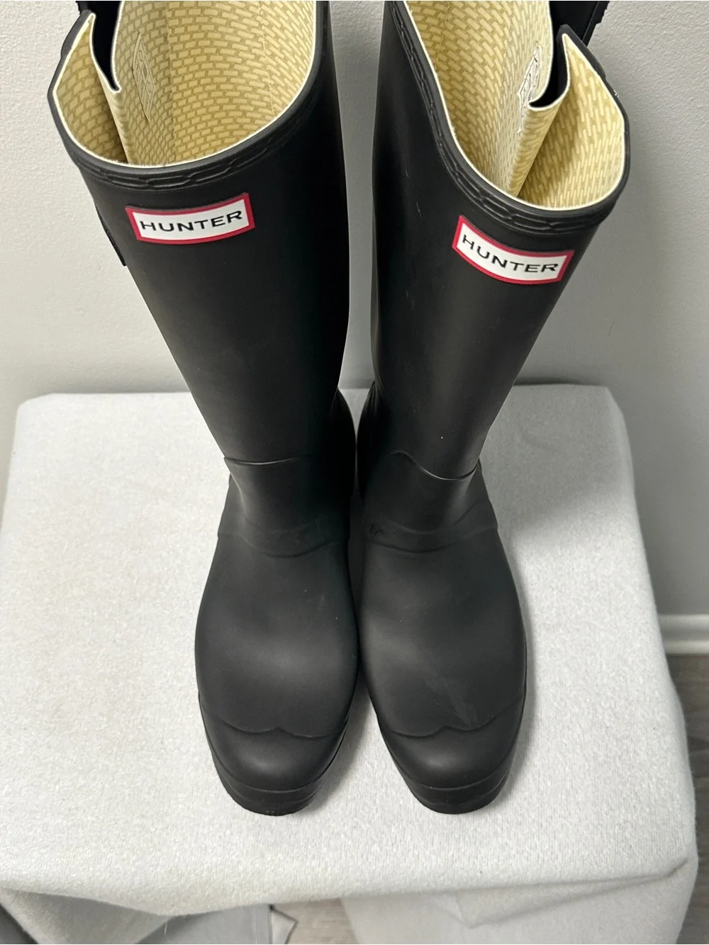 Hunter Men's Norris Field Side Adj. Neoprene Lined Rain Boots US M12/W13